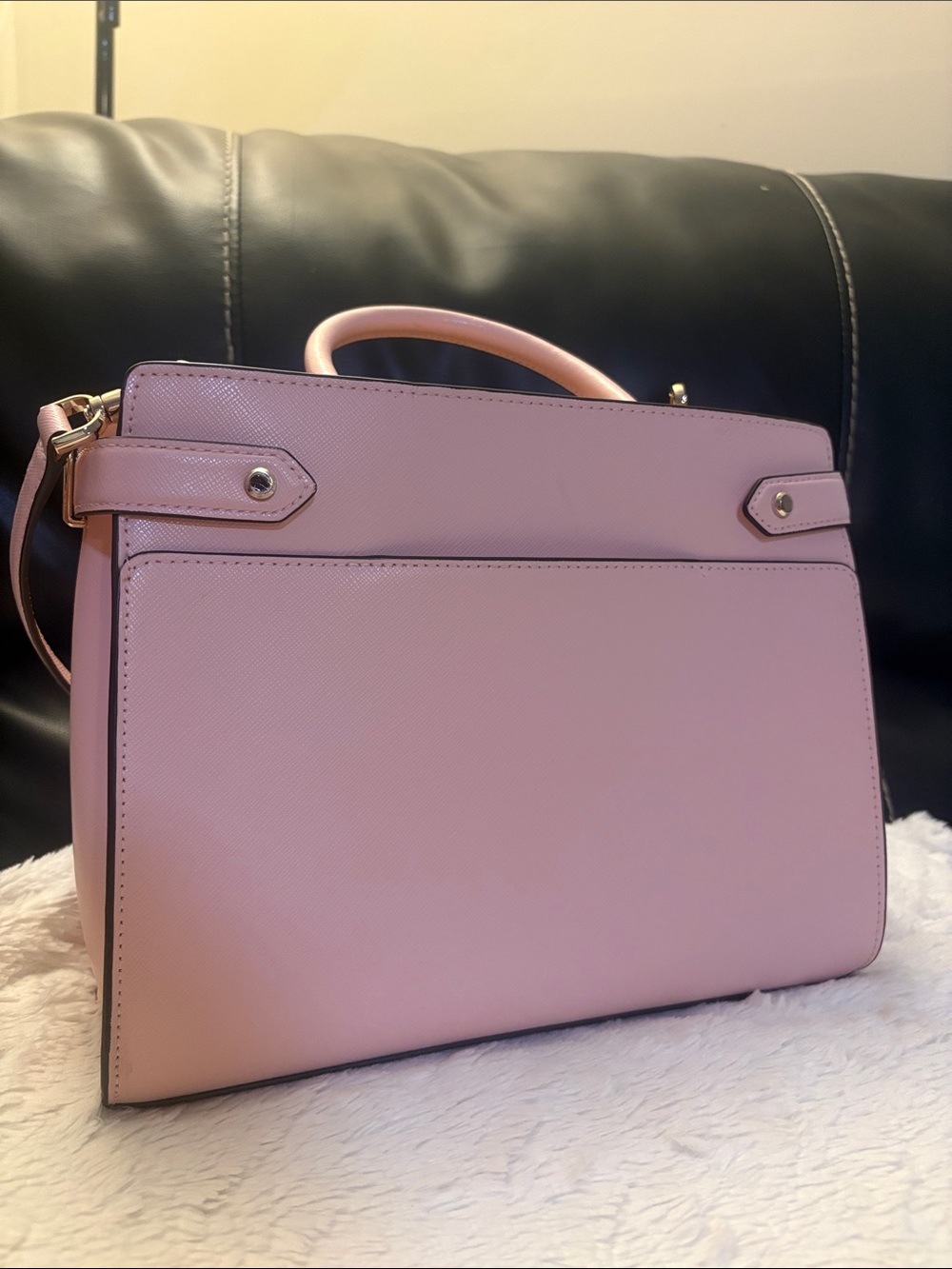 Kate Spade Pink Structured Satchel - Picture 3 of 9
